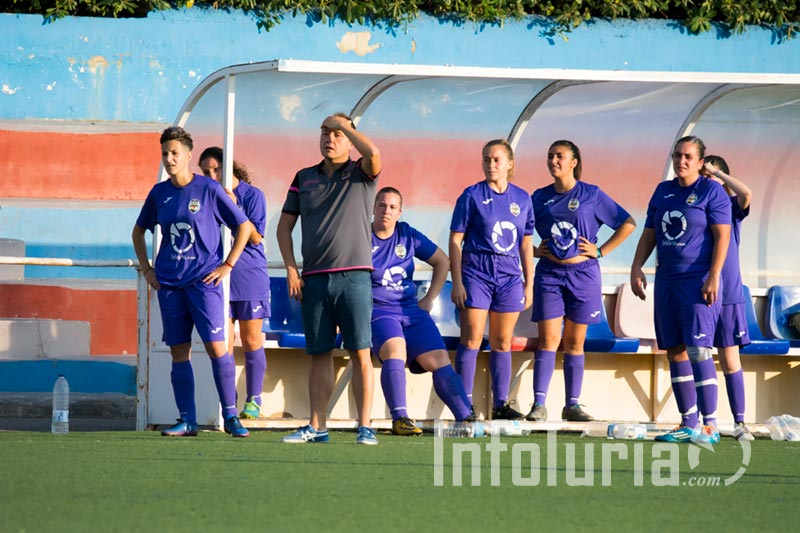 Amistoso l´Elina Selecciçon de Camp de Túria de fútbol femenino. Fran Martínez