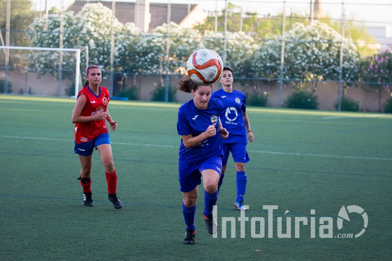 Amistoso l´Elina Selección de Camp de Túria de fútbol femenino. Fran Martínez