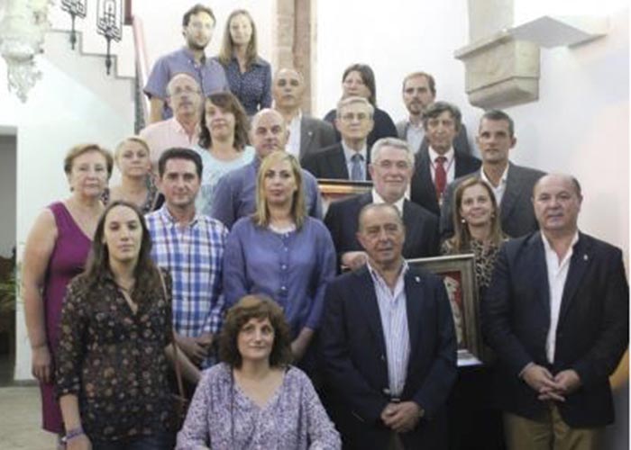 Acto de entrega de las distinciones honoríficas.