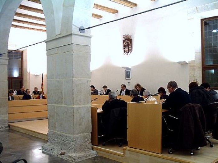 Pleno del Ayuntamiento de Llíria. Pleno del Ayuntamiento de Llíria.