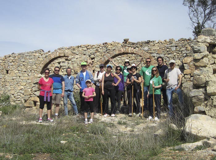 Los participantes en la nueva ruta recorrieron 7,5 kil&oacute;metros en la Concordia ayer.
