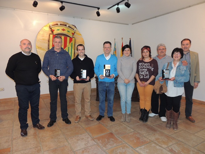 Ganadores del concurso de la Ruta de la Tapa del 2014.