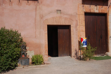 Vista frontal de la Casa de la Senyoria en Olocau casa de la senyoria de Olocau el camp de túria
