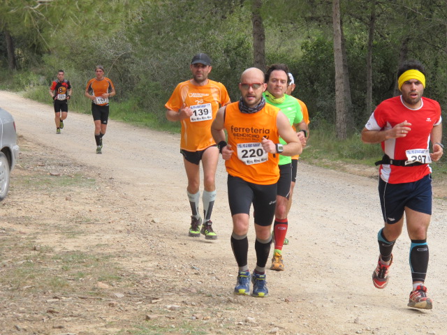 Participantes en la pasada edici&oacute;n del 'Trail 3 Pics Les Rodanes'.  