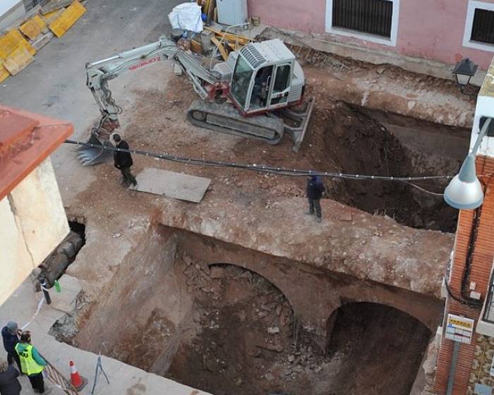  Obras en la cisterna Camp de Túria 