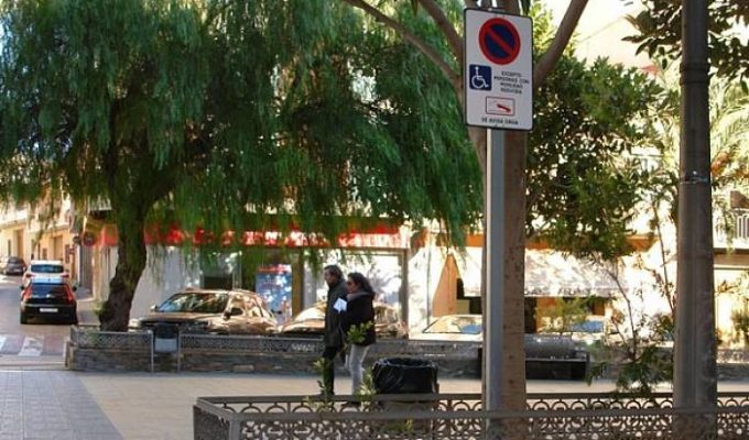 plaza aparcamiento discapacitados Camp de Túria