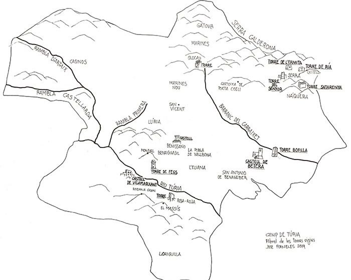 torres vigia camp de turia