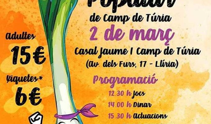 calcotada camp de turia