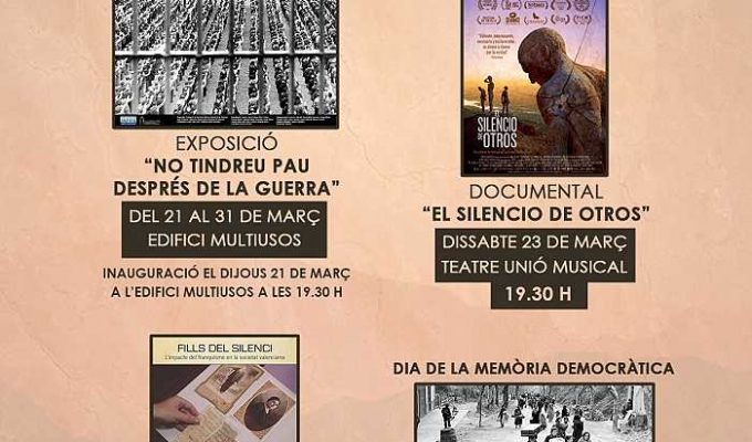 cartel memoria histórica camp de túria