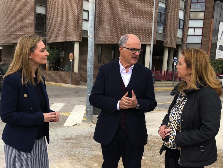 Visita terrenos futuro Palacio de Justicia camp de túria