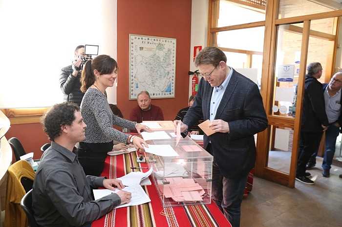 ximo puig elecciones 2019 camp de turia