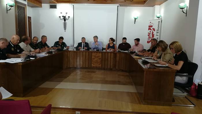 Junta Local de Seguridad l'eliana camp de túria