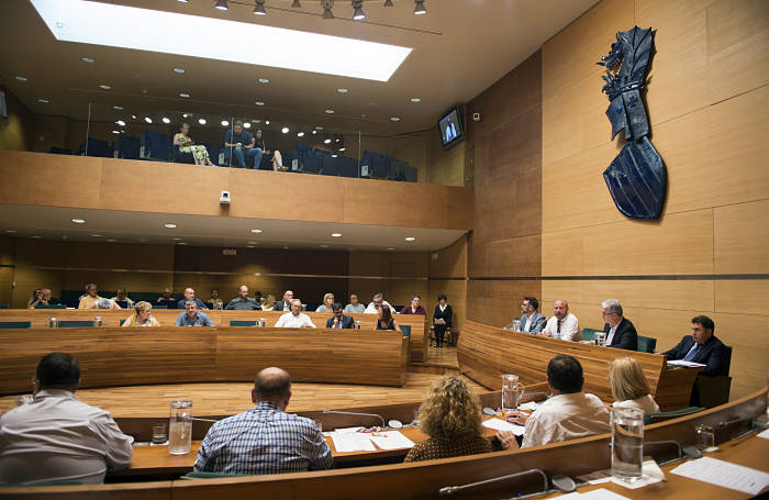 ultimo pleno legislatura 15/19 dipu camp de turia