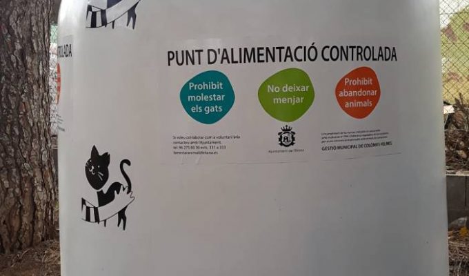 Dispensador gatos l'eliana camp de turia