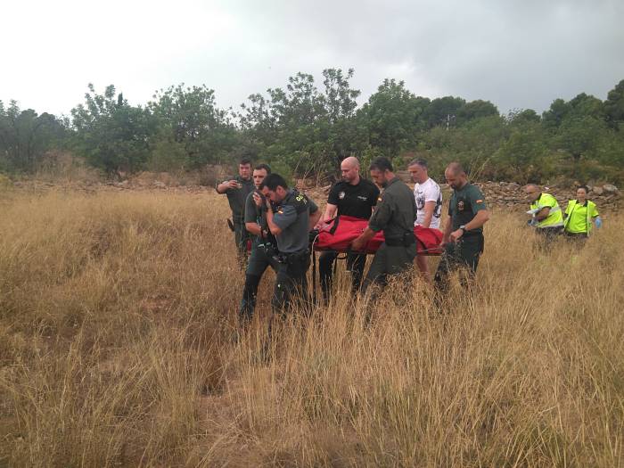 rescate guardia civil lliria camp de turia