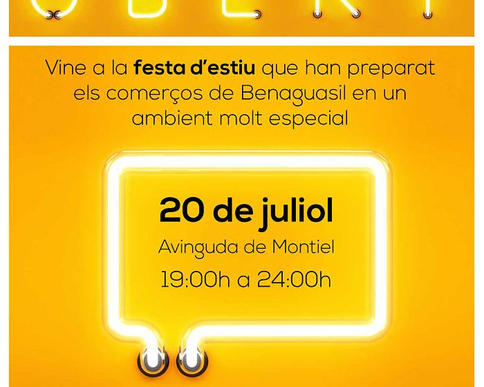 comerç obert 2019 benaguasil camp de turia