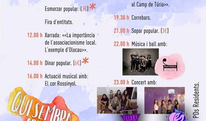 Aplec Camp de Túria Olocau