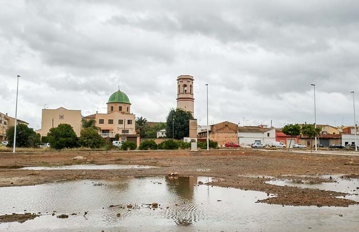 Lluvias en la Pobla de Vallbona