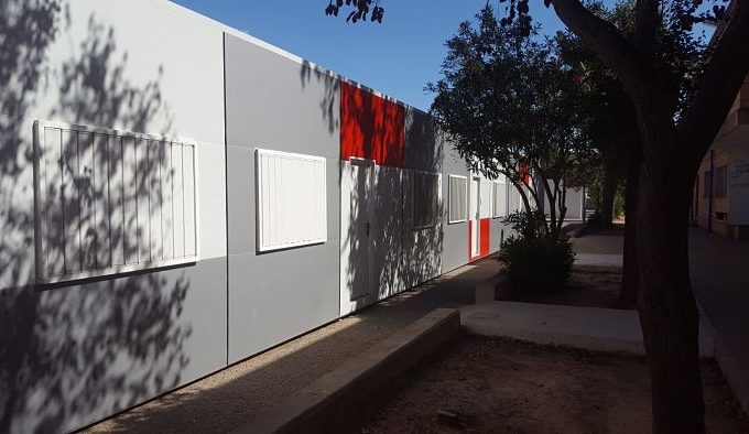 Barracones IES Alfàbegues Bétera Camp de Túria