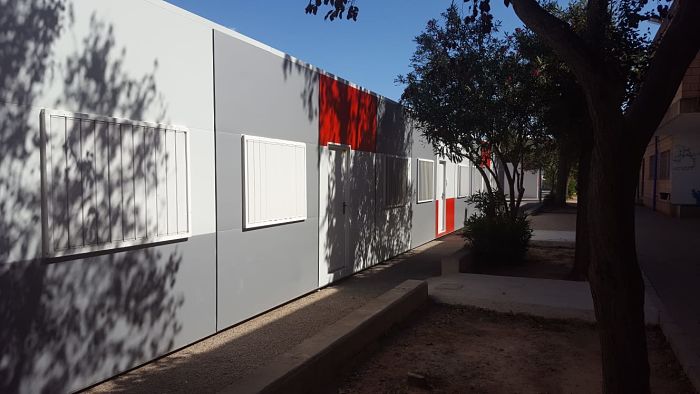 Barracones IES Alfàbegues Bétera Camp de Túria