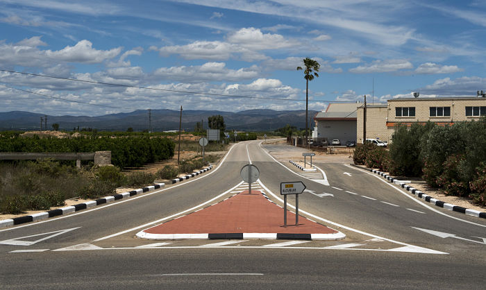 Carretera Llíria-Alcublas camp de turia