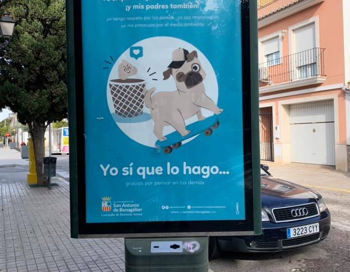 campaña cacas perros san antonio de benagéber Camp de Túria