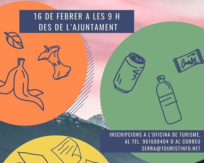 limpieza montañas serra Camp de Túria