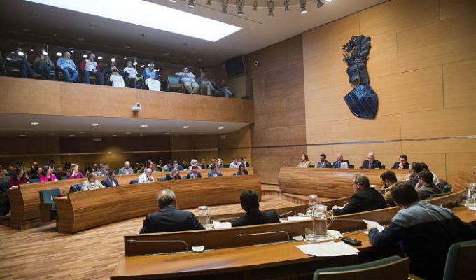 pleno Diputación de Valencia