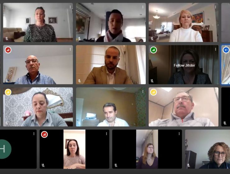 pleno vodeoconferencia l'Eliana Camp de Túria