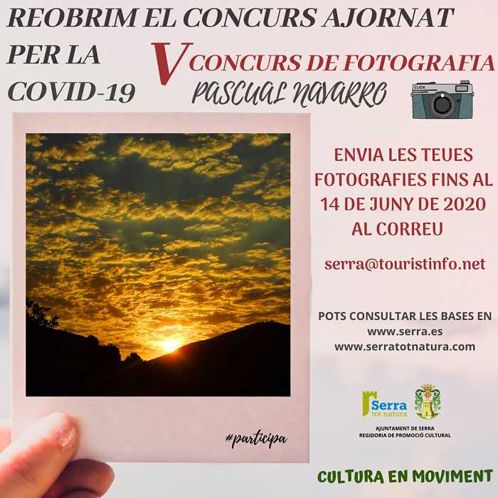 cartel concurso de fotografia serra