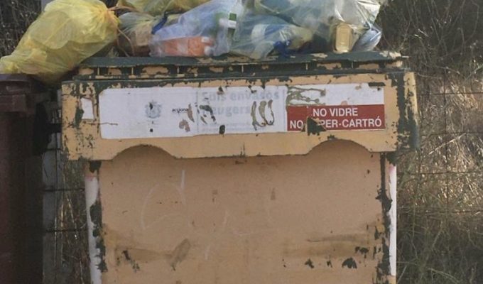 basura l'Eliana Camp de Túria