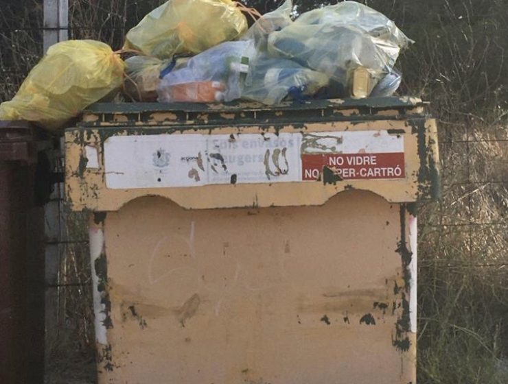 basura l'Eliana Camp de Túria