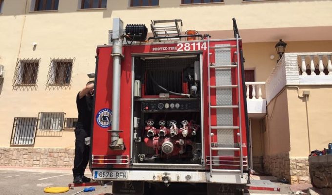 camion bomberos naquera