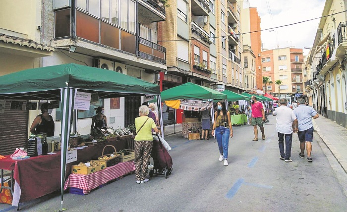 mercado ecológico lliria