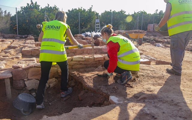Yacimiento romano Betera camp de turia