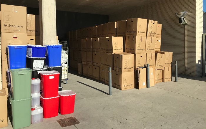 hospital de lliria residuos covid