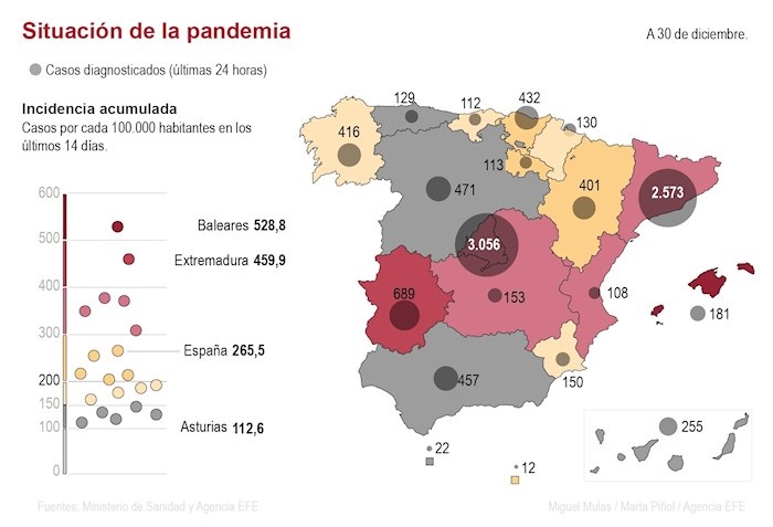 mapa pandemia