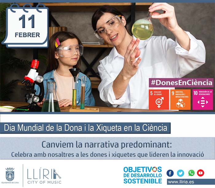Dia Internacional Mujer y Niña en la Ciencia Lliria