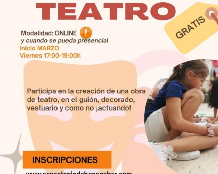 Taller teatro niños San Antonio