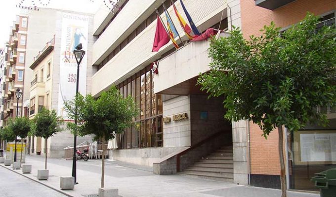 entrada a la Unió Musical de Llíria