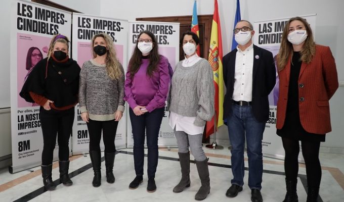 Monica Oltra campaña 8M