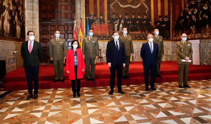 Margarita Robles Ximo Puig UME