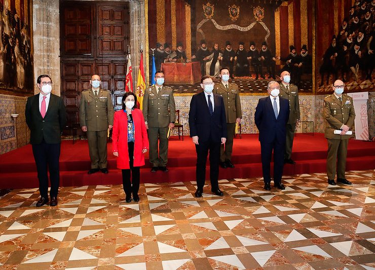 Margarita Robles Ximo Puig UME