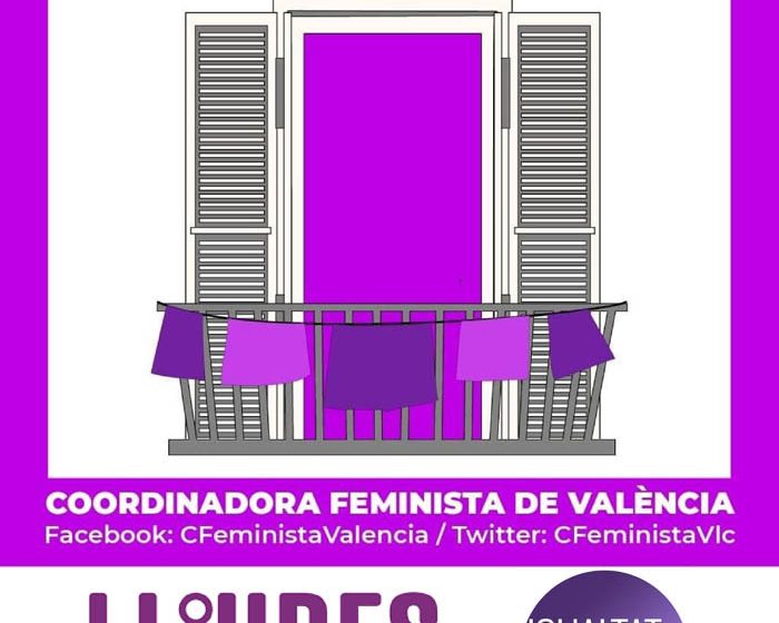 Cartel 8M Lliures Igualtat i Punt l'Eliana