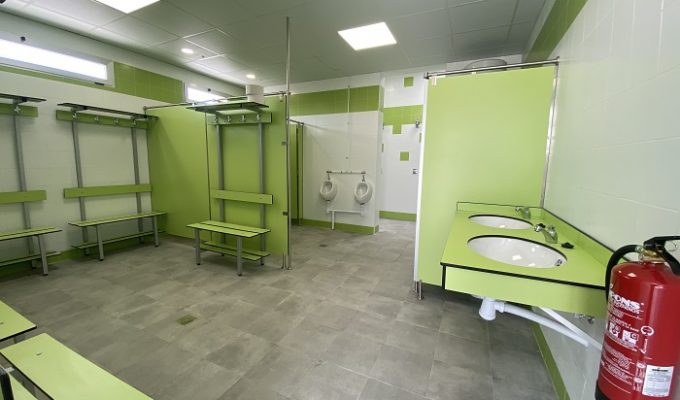 vestuarios baños Llíria Ciudad Raqueta