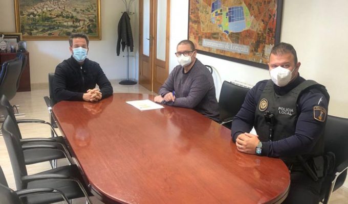 Loriguilla Sergio Alfaro reunión policía local