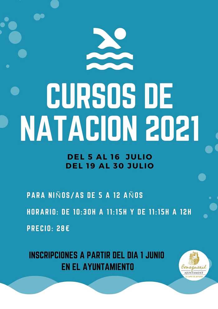 cartel natacion