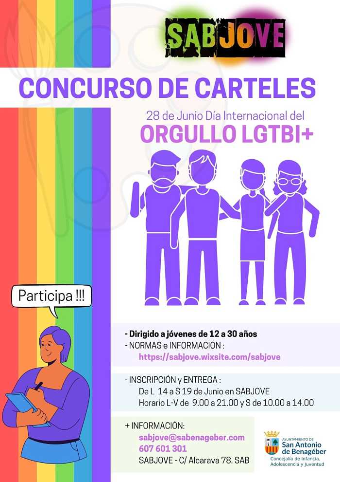 cartel concurso LGTBI SAB