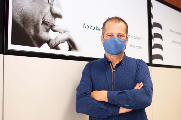 Fran Esteban, regidor de l'Ajuntament de la Pobla de Vallbona