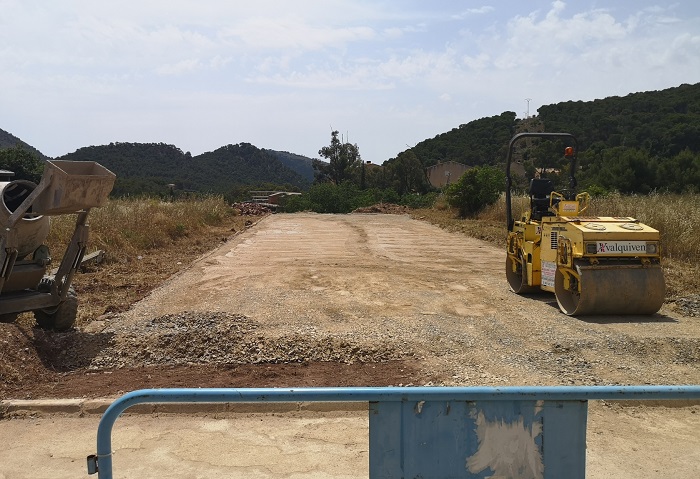 obras aparcamiento serra